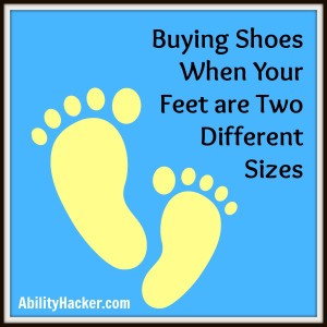 Where to buy shoes when your feet are two different sizes